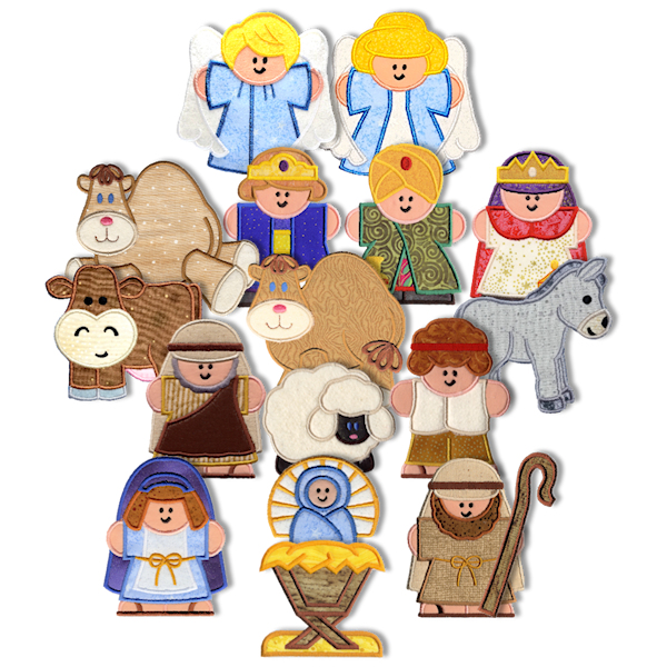 Nativity Set 4x5B