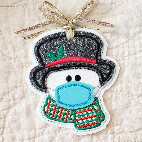 Safe Snowman Ornament