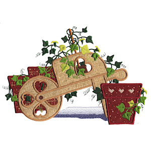 Ivy Wheelbarrow 7